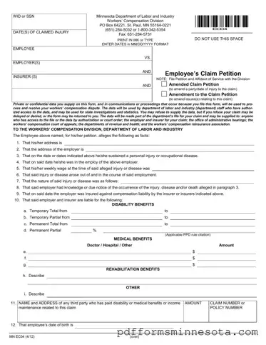 Get Minnesota Ec04 Template