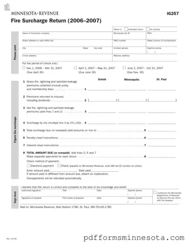 Get Minnesota Ig257 Template